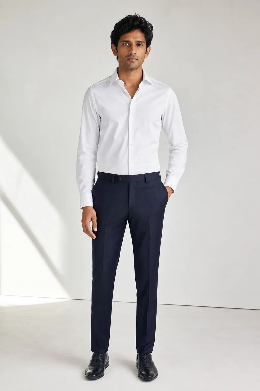 ACES White Giza Cotton Shirt – view 1