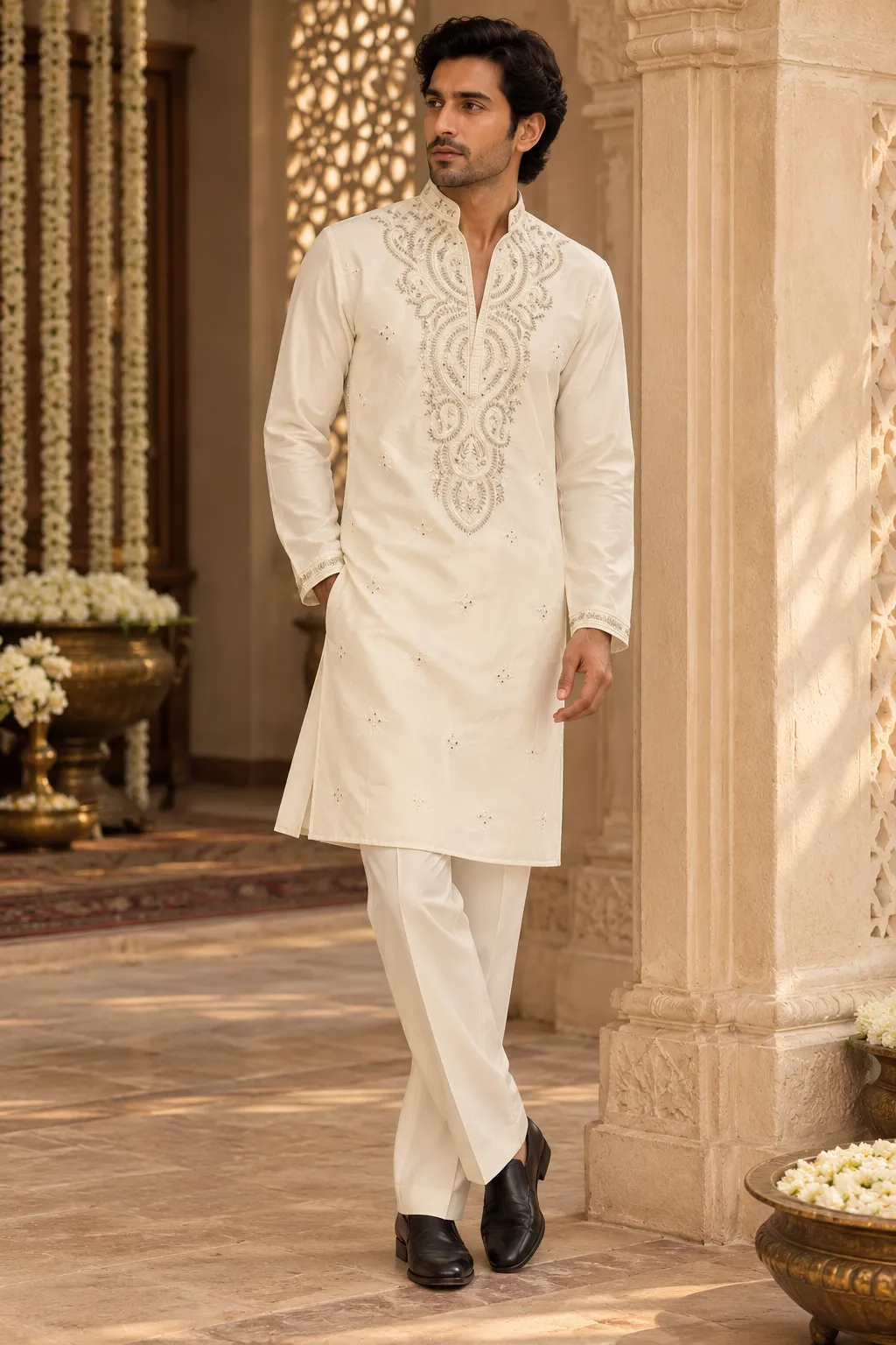 Noor Embroidered Kurta