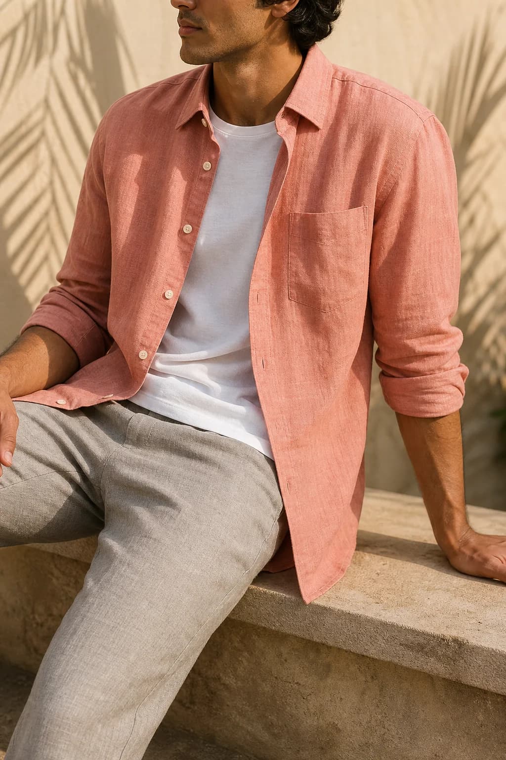 ACES Rose Linen Shirt